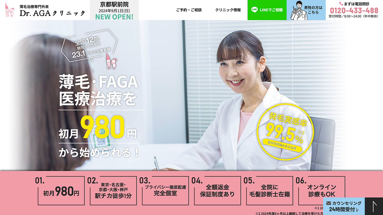 Dr.AGAクリニックレディース